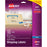 Avery® Full Sheet Shipping Labels, Permanent Adhesive, Matte Frosted Clear, 8-1/2" x 11", 25 Labels (8665)