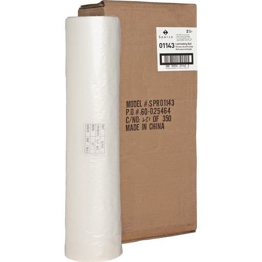 Sparco 1" Core Clear Laminating Roll