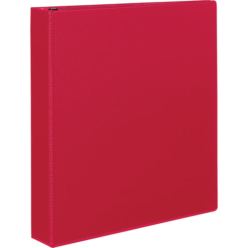 Avery® Durable 3 Ring Binder, 1.5" Slant Rings, 1 Red Binder (27202)