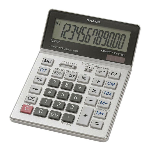 Sharp Calculators VX-2128V 12-Digit Commercial Desktop Calculator