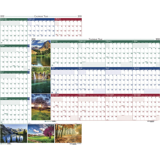House of Doolittle Earthscapes Laminated Wall Calendar