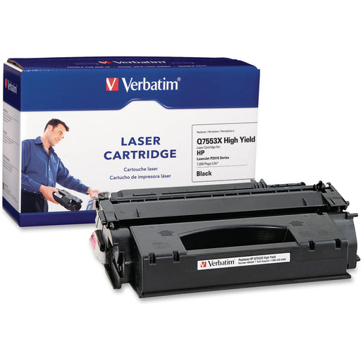 Verbatim High Yield Remanufactured Laser Toner Cartridge alternative for HP Q7553X