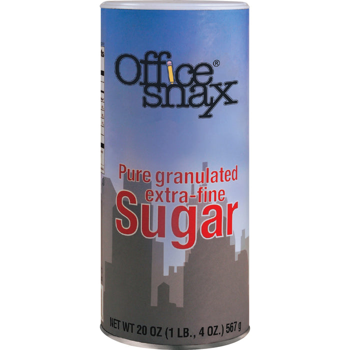 Office Snax Granulated Sugar Canister