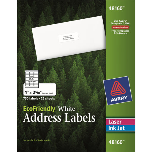 Avery® EcoFriendly Address Labels