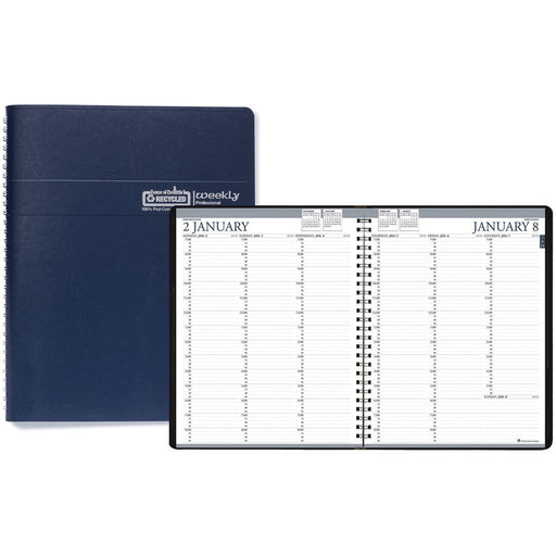 House of Doolittle Blue Professional Weekly Planner