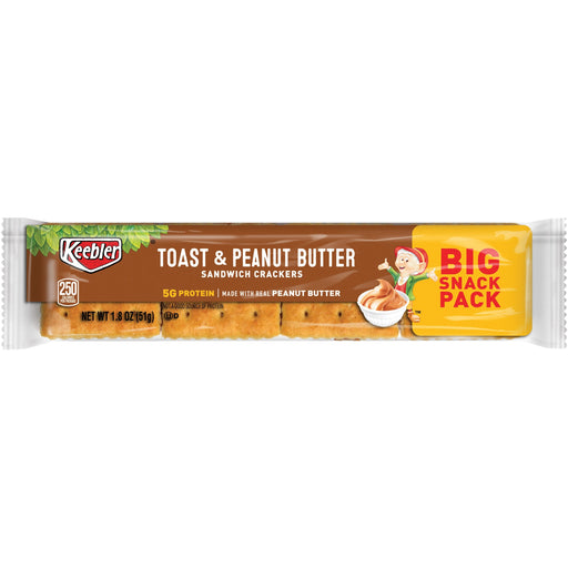 Keebler&reg Toasty Crackers with Peanut Butter