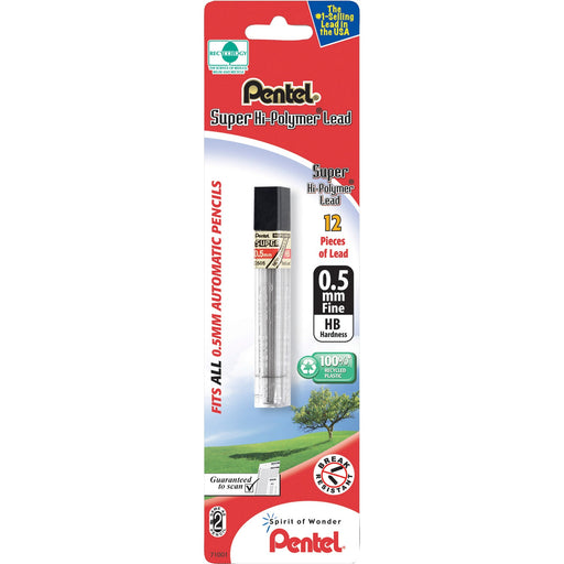 Pentel 0.5mm Super Hi-Polymer Lead