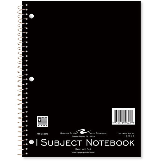 Roaring Spring 1-subject Spiral Notebook