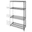 Lorell Industrial Wire Shelving Add-On-Unit