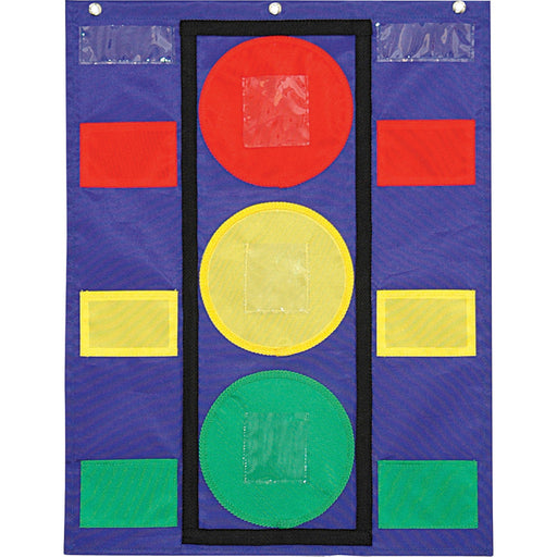 Carson Dellosa Education Colorful Pocket Stoplight Chart