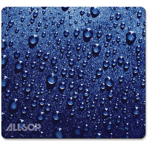 Allsop NatureSmart Image Mousepad - Soft Top Raindrop, Blue - (30182)