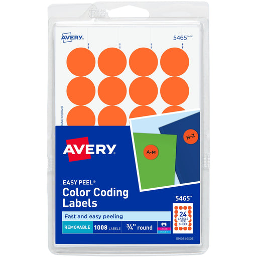 Avery® Color-Coding Labels