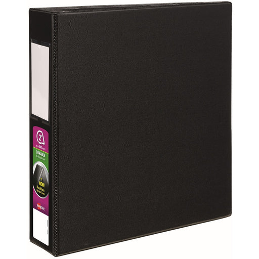 Avery® Durable 3 Ring Binder, 2" Slant Rings, 1 Black Binder (27556)