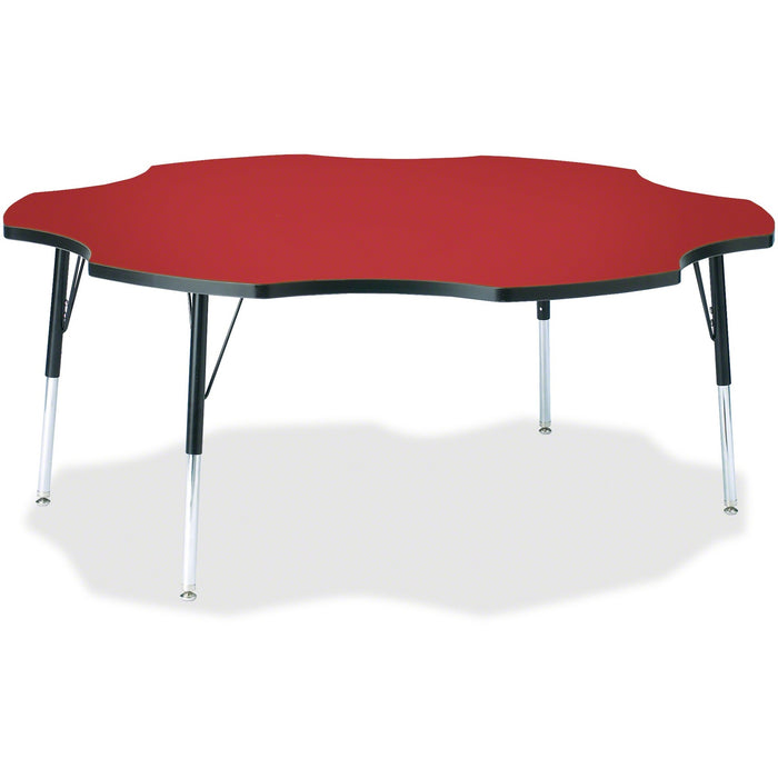 Berries Adult Black Edge Six-leaf Table