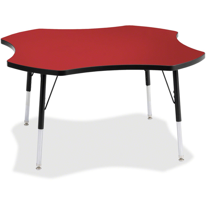 Berries Adult Black Edge Four-leaf Table