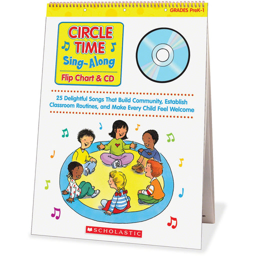 Scholastic Res. Circle Time Sing-Along Flip Chart Printed/Electronic Book by Paul Strausman