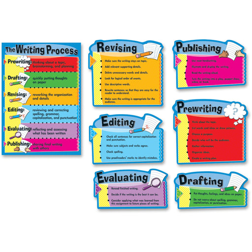 Carson-Dellosa Grade 3-8 The Writing Process Bulletin Board Set