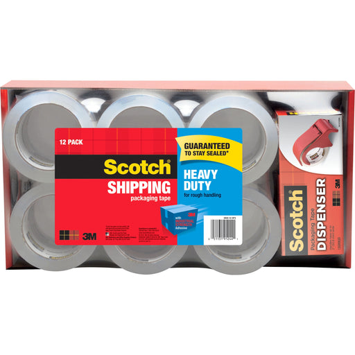 Scotch® Heavy Duty Shipping Packaging Tape, 1.88" x 54.60 Yds