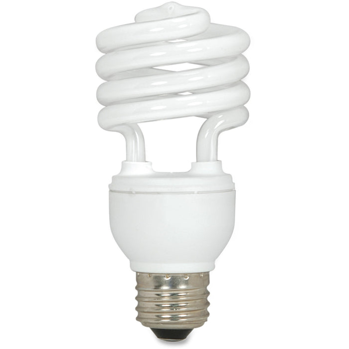 Satco T2 18-watt Mini Spiral CFL Bulb