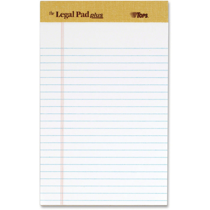 TOPS Binding Letr - Trim Perf. Writing Pads - Jr.Legal