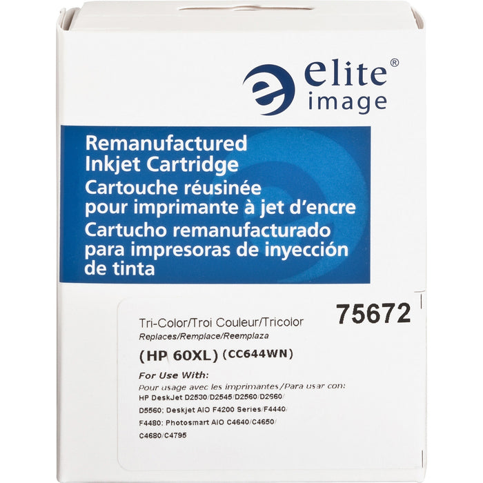 Elite Image Remanufactured Ink Cartridge - Alternative for HP 60XL (CC644WN)