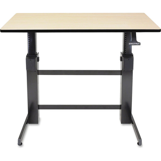 Ergotron WorkFit-D, Sit-Stand Desk (Birch Surface)