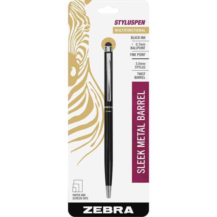 Zebra Pen Stylus Twist Ballpoint Pen Combo
