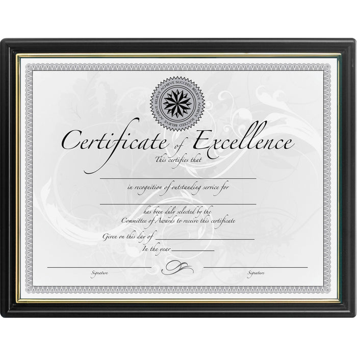 DAX Black & Gold Certificate Frames