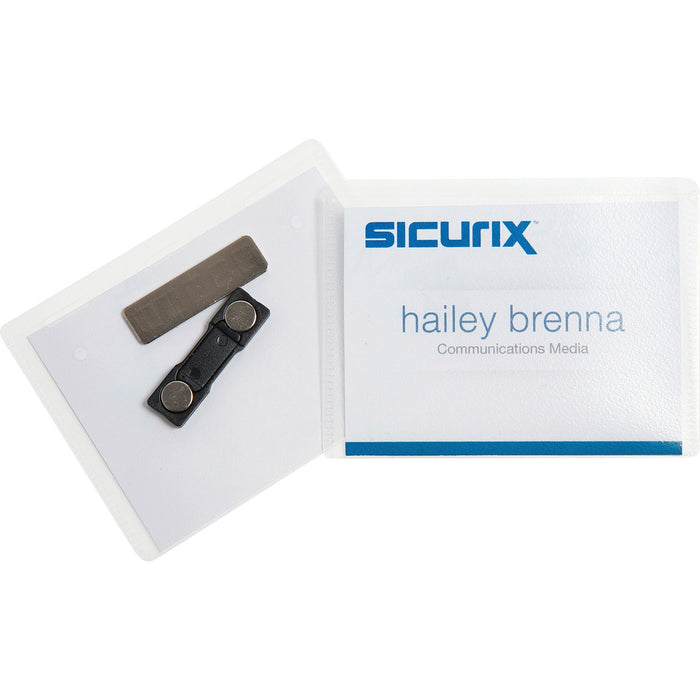 SICURIX Magnetic Style Name Badge
