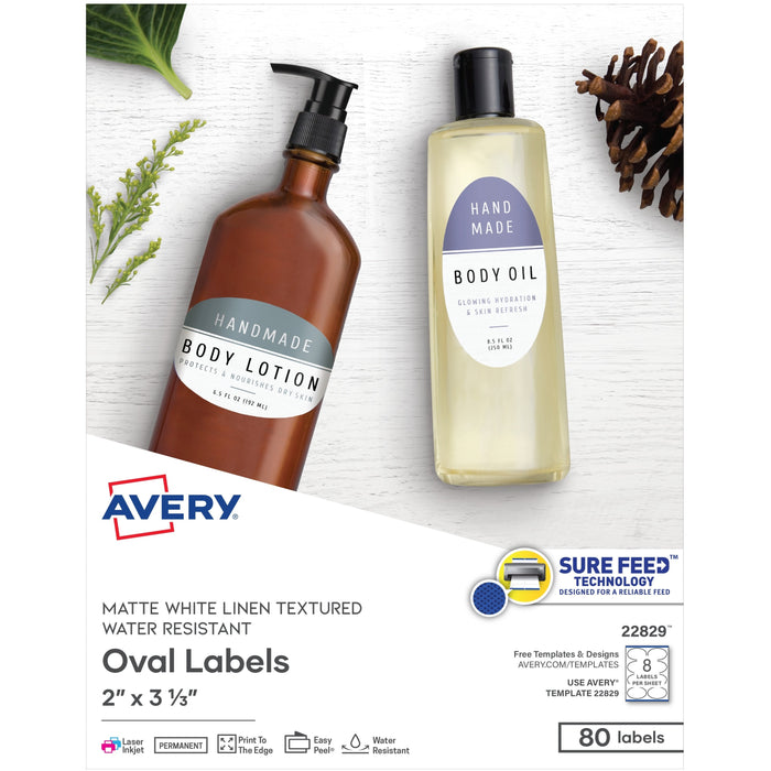 Avery® Easy Peel Labels -Sure Feed - Print-to-the-Edge