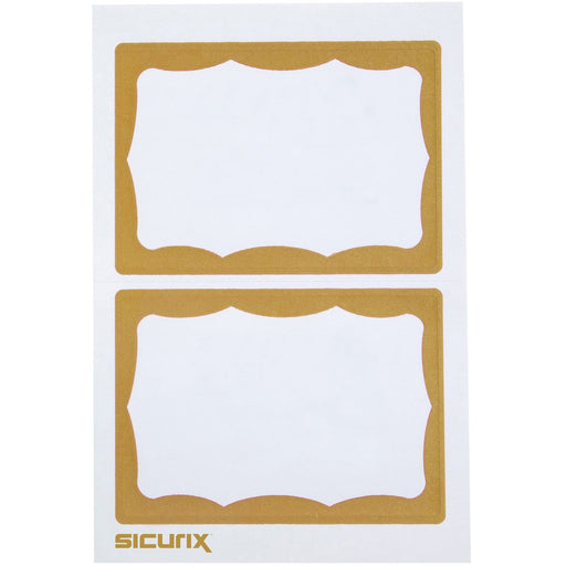 SICURIX Self-adhesive Visitor Badge