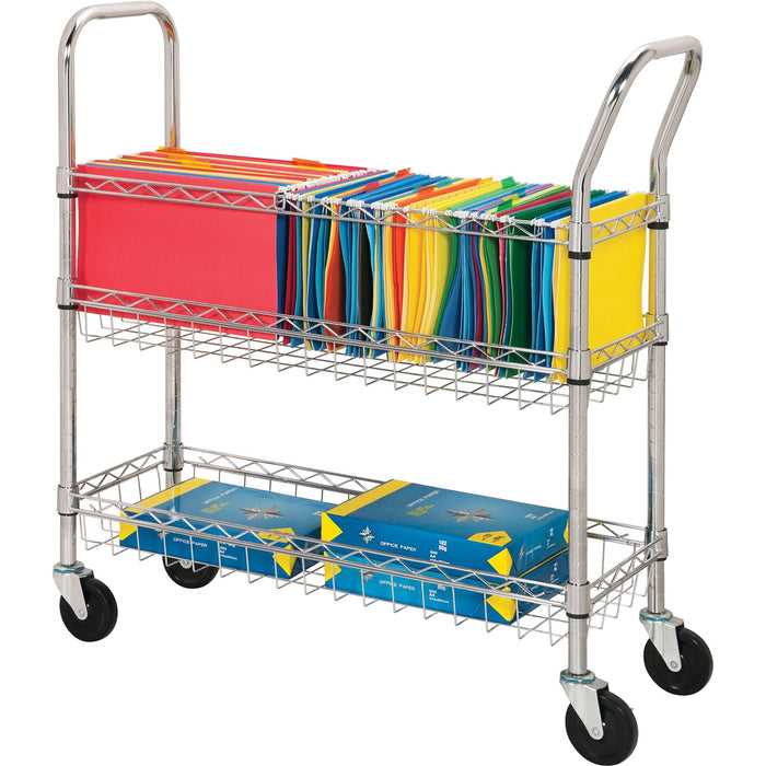 Lorell Wire Mail Cart