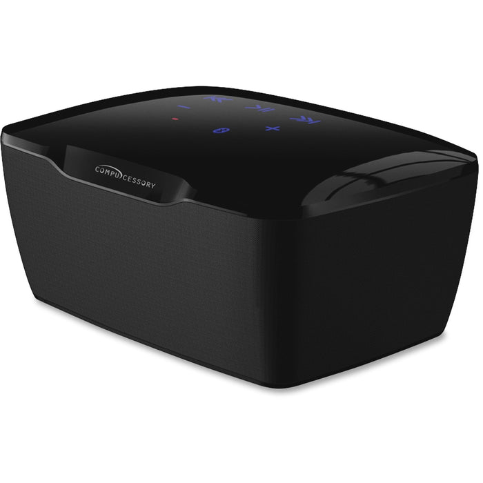 Compucessory 2.0 Portable Bluetooth Speaker System - 2 W RMS - Black