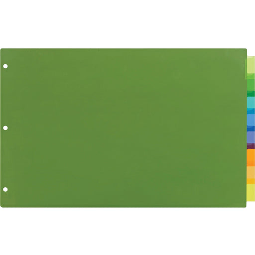 Avery® Big Tab(TM) Insertable Plastic Dividers, 11" x 17", 8 Multicolor Tabs, 1 Set (11179)