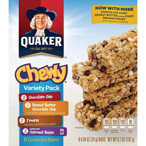 Quaker Oats Chewy Granola Bars Variety Pack