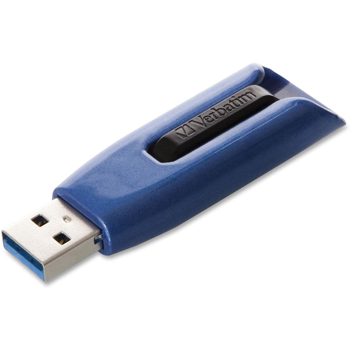 Verbatim 128GB Store 'n' Go V3 Max USB 3.0 Flash Drive - Blue