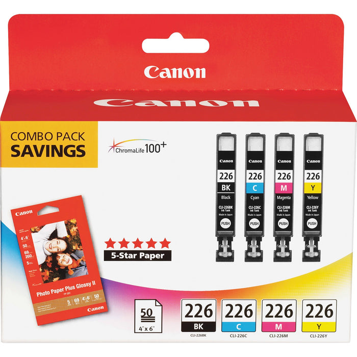 Canon CLI-226 Original Ink Cartridge/Paper Kit