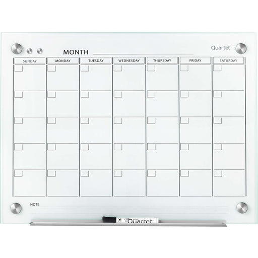 Quartet Infinity™ Glass Magnetic Calendar Board