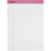 TOPS Pink Binding Writing Pads - Letter