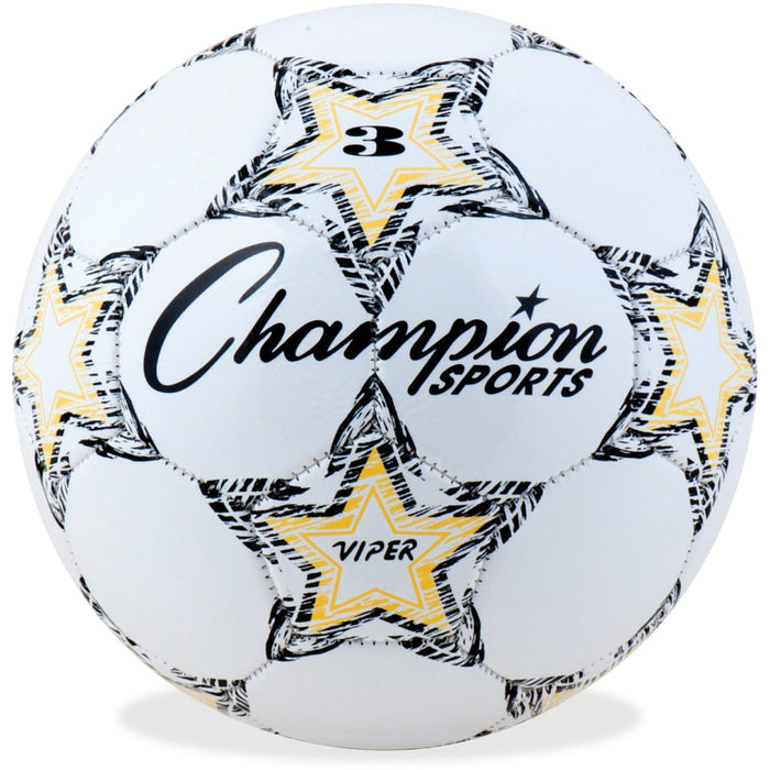 Champion Sports Size 3 Viper Soccer Ball