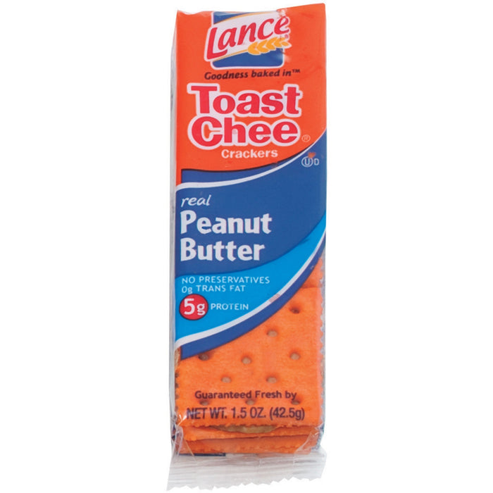 Lance Toast Chee Peanut Butter Cracker Sandwiches