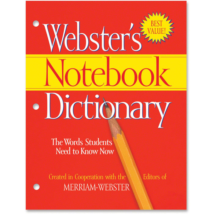 Merriam-Webster Notebook Dictionary Printed Book