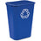 Rubbermaid Commercial Lrg Deskside Recycling Container