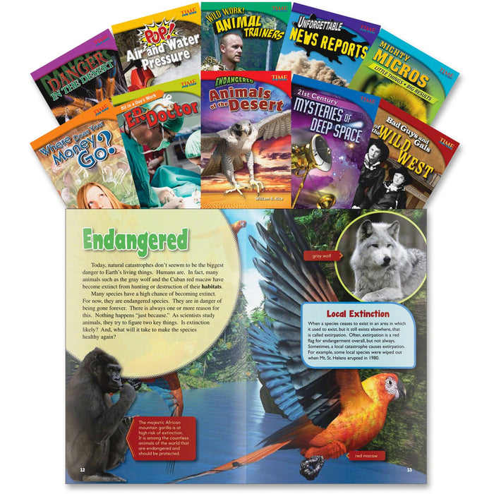Shell Education TFK Challenging 5th-Grade Book Set 2 Printed Book