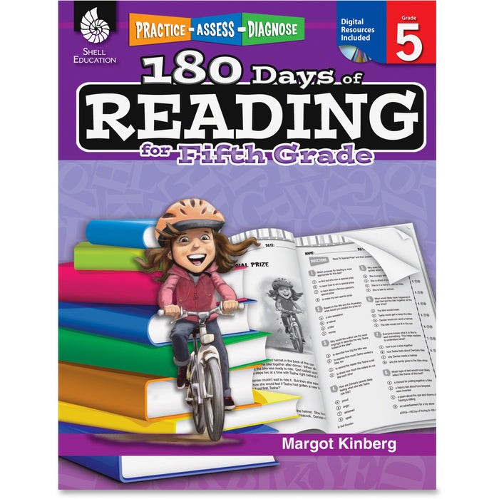 Shell Education Education 18 Days of Reading 5th-Grade Book Printed/Electronic Book by Margot Kinberg