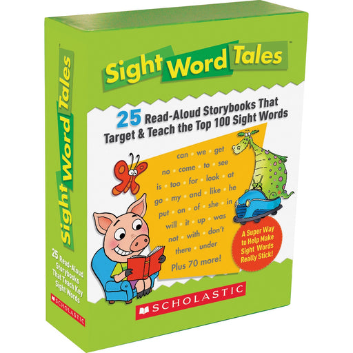 Scholastic Res. Grade K-2 Sight Word Tales Box Set Printed Book