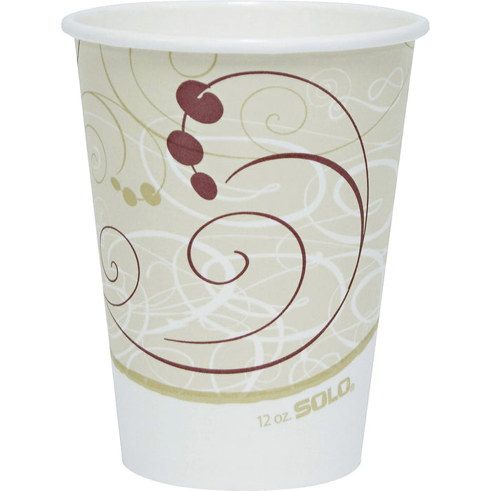 Solo Single-sided Poly Hot Cups