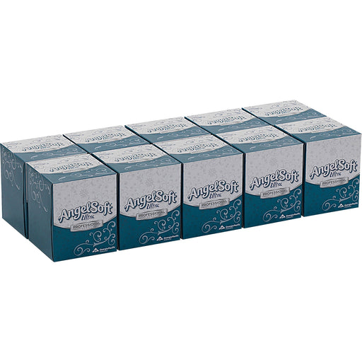 Angel Soft Ultra Professional Series Facial Tissue in Cube Box