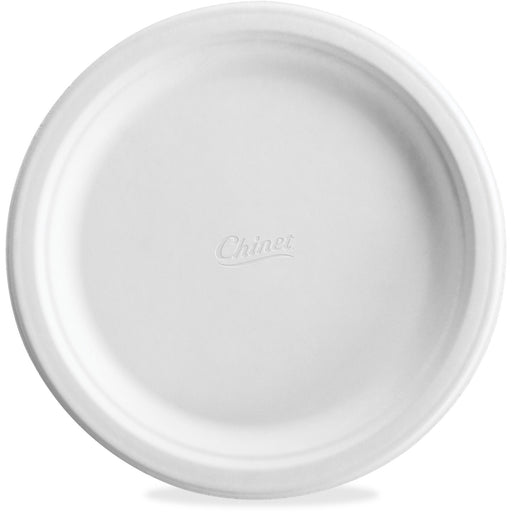 Huhtamaki Classic Chinet White Molded Plates