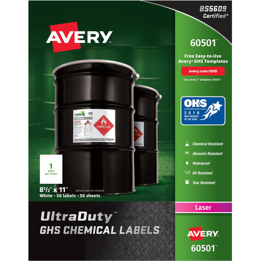 Avery® UltraDuty Warning Label